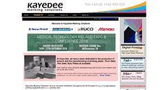 Desktop Screenshot of kayedee.co.uk